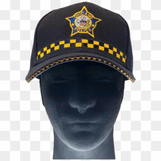Chicago Police High Crown Uniform Cap Supervisor - Baseball Cap Clipart