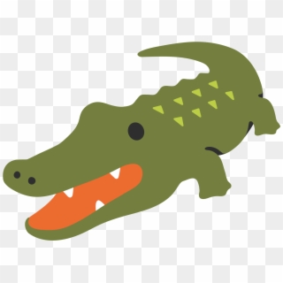 This Is The Design I Created From It - Crocodile Emoji Png Clipart