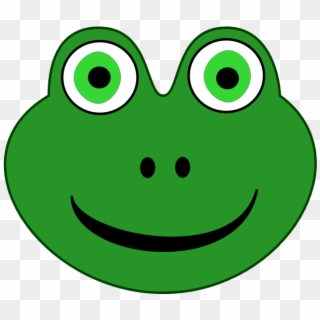 Sad - Frog Face Clipart - Png Download
