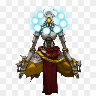 Who Wouldn't Want To Play As This Guy - Overwatch Zenyatta Png Clipart