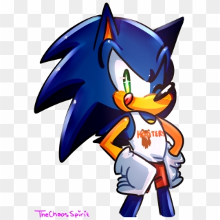 That Day, Twitter User @neonspindash Uploaded A Similar - Sonic The Hedgehog Hooters Clipart
