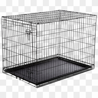 Large Wire Dog Crate Clipart
