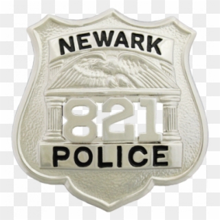 Blackinton Model B2908 Newark, Nj - Newark Police Badge Clipart