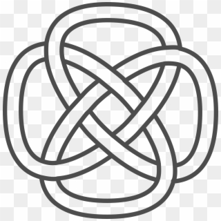 Celtic Knot Clip Art Free - Simple Celtic Art Patterns - Png Download