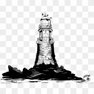 Art By - Grayson - Lighthouse Clipart