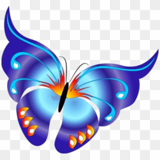 Free Png Download Cartoon Blue Butterfly Clipart Png - Cartoon Butterfly Png Transparent Png