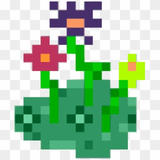 Computer Icons Pixel Art Flower 8-bit Color - Pixel Art Flower Clipart