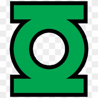 612 X 792 3 - Green Lantern Logo Png Clipart