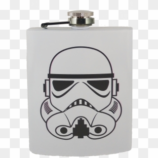 Star Wars Stormtrooper Flask - Lego Stormtrooper Clip Art - Png Download