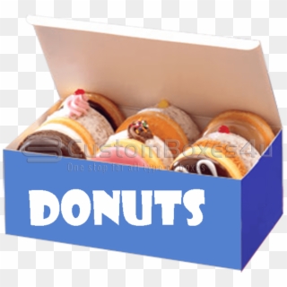 Donut Boxes - Box Of Donuts Png Clipart
