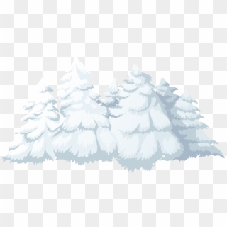 Tree Snow Vector Png Clipart