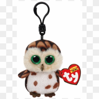 Ty Clip Owl - Ty Penguin Beanie Boos - Png Download
