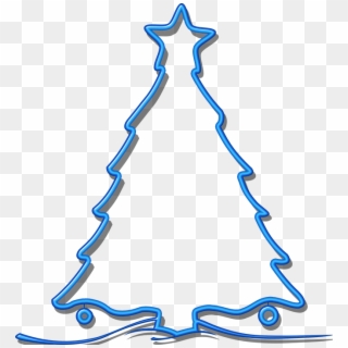 Árbol De Navidad Navidad Árbol Azul - Matematyka Święta Bożego Narodzenia Clipart