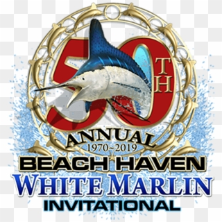 Beach Haven White Marlin Tournament - Poster Clipart