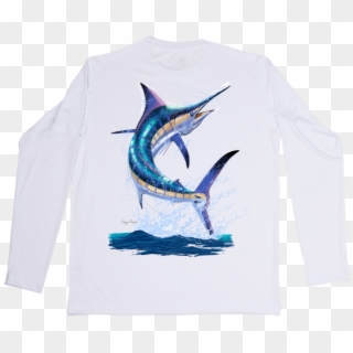 Dry Fit Shirt With Marlin - Swordfish Clipart