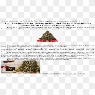 Decorar Tu Rbol De Navidad Segn Tus Deseos Para El - Christmas Tree Clipart