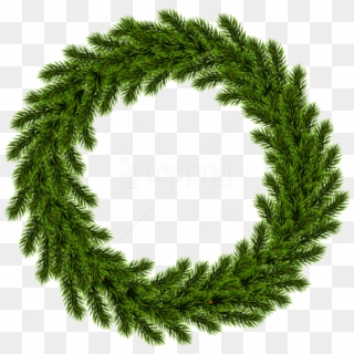 Free Png Pine Wreath Png Images Transparent - Pine Wreath Png Clipart