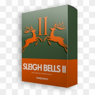 Sleigh Bells Ii - Deer Clipart
