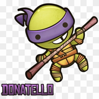 Tortuga Ninja Kawaii Clipart