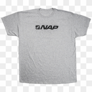 Nap Gray T-shirt - Active Shirt Clipart