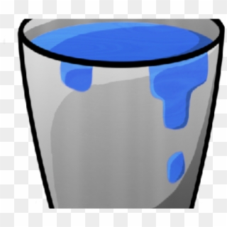 Plastic Clipart Bucket Full Water - Bucket Of Water Clipart - Png Download