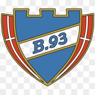 B93 Retro Logo Transparent - Boldklubben Af 1893 Clipart