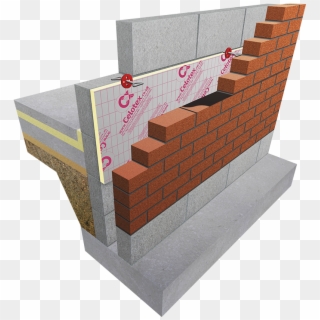 Insulation For Masonry Partial Fill Cavity Walls Within - Fitting Cavity Wall Insulation Clipart