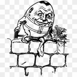 Humpty Dumpty Old Drawing Clipart