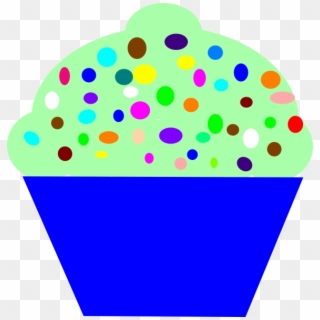 Cupcake Greenni Png - Cupcake With 4 Clipart