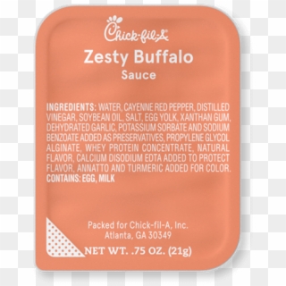 Zesty Buffalo Sauce - Chick-fil-a Clipart