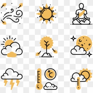 Weather - New Year Icons Png Clipart