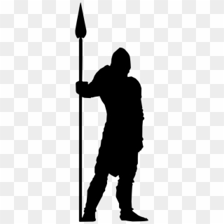 File - Medieval Infantry - Svg - Medieval Infantry Silhouette Clipart