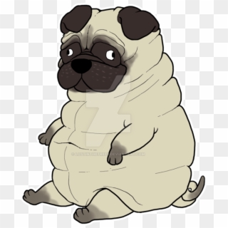 Body Positive By - Pug Clipart