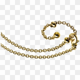 Cadena Catene En Oro Amarillo De 18 Qt - Necklace Clipart