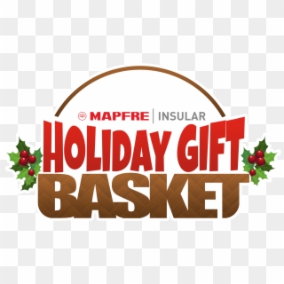 Holiday Gift Basket Mini Sales Drive - Christmas Gift Basket Logo Clipart