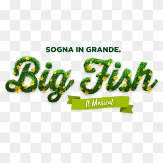 Big Fish The Musical Logo Clipart
