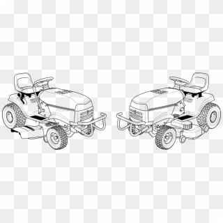This Free Icons Png Design Of Lawn Mower - Riding Lawn Mower Clip Art Transparent Png