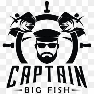 Captain Big Fish Clipart