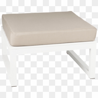 Costa Blanca Ottoman - Stool Clipart