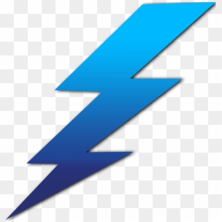 Blue Lightning Bolt Png Clipart