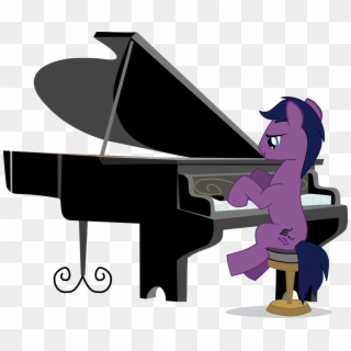 Pony By Tensaioni - Mlp Pony Playing Piano Clipart
