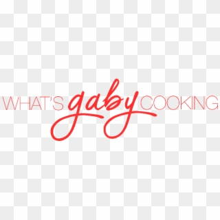 Wgclogo - What's Gaby Cooking Clipart