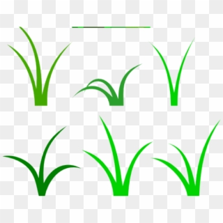 Sea Grass Clipart Black And White - Cartoon Grass Png Transparent Png
