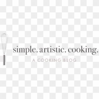 Simple Artistic Cooking - Calligraphy Clipart