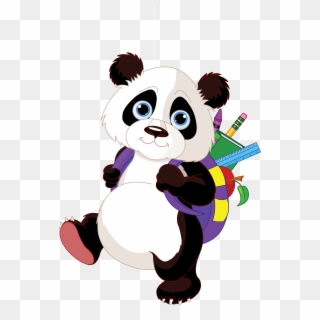 Prek Pierce Homepage Logo - Panda First Day Of School Clipart