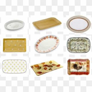 Fall Serving Platters - Ceramic Clipart