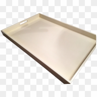 Cream Large Ottoman Tray - Ceiling Clipart