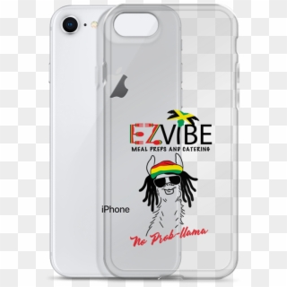 Ez Vibe No Prob-llama Iphone Case - Mobile Phone Clipart