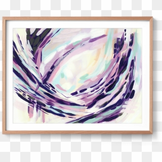 Thick And Multi Directional Brushstrokes Mark The Movement - Picture Frame Clipart