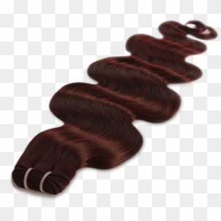 Tissage Brésilien Remy Hair Ondulé Prune - Weaving Clipart